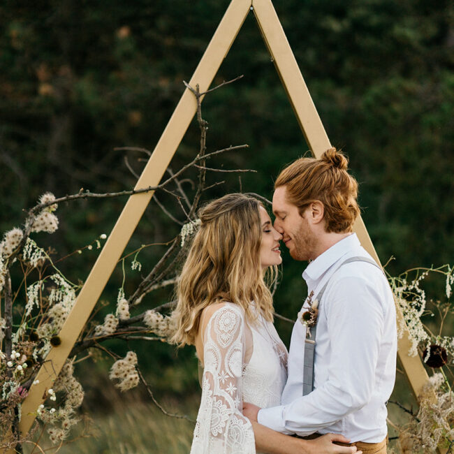 Boho Hochzeit Trauung Backdrop