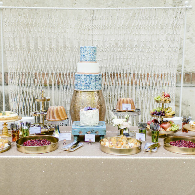 Boho Hochzeit Sweet Table Verleih