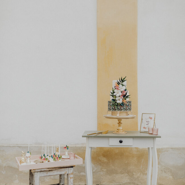 Tropical Sweet Table Hochzeit Verleih